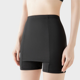 Jupe short sous robe noir pour femme