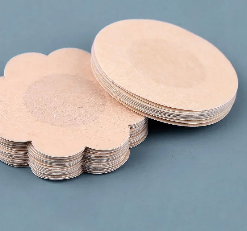 100 cienkich i oddychających osłonek na sutki