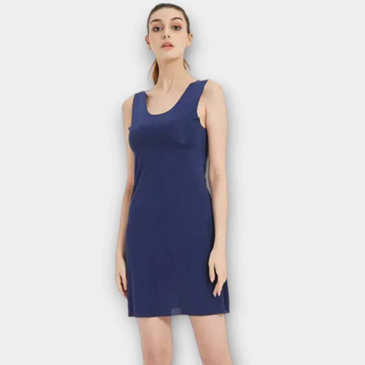 Fond de robe bleu - S (80cm)