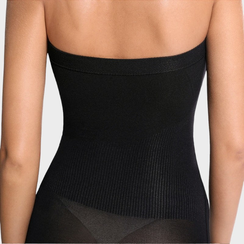 Fond de robe gainant sans bretelle dos