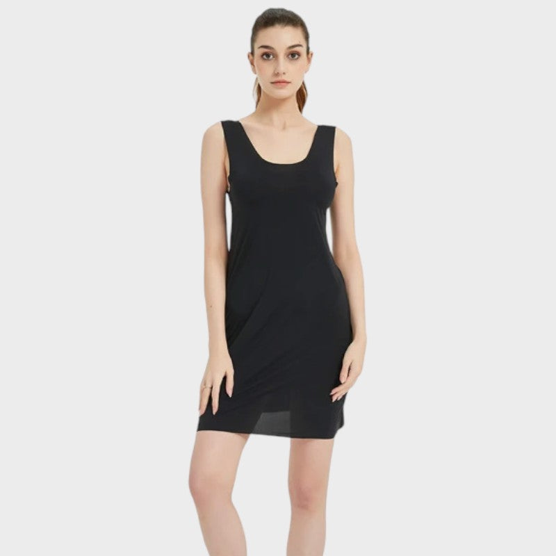 Fond de robe noir court - S (80cm)