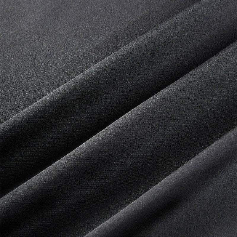 Jupon sous robe fluide noir tissu