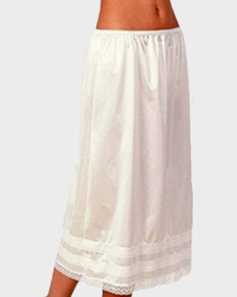 Jupon sous robe grande taille - Ivoire / L - Jupon sous robe