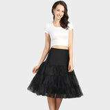 Jupon tulle sous robe mi-long