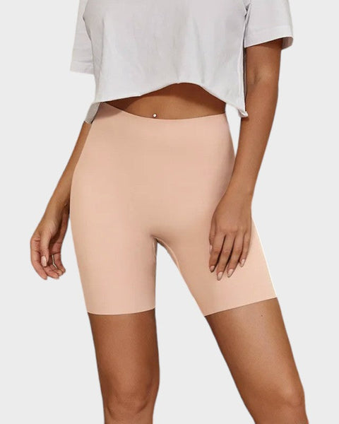 Short beige sous robe - S