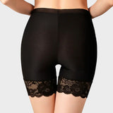 Short dentelle sous robe dériere