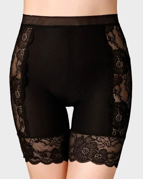 Short dentelle sous robe - Noir / L