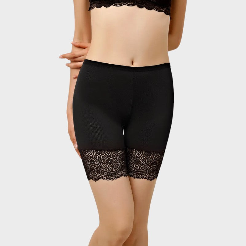 Short fin sous robe - Noir / Taille unique (60 95kg) face