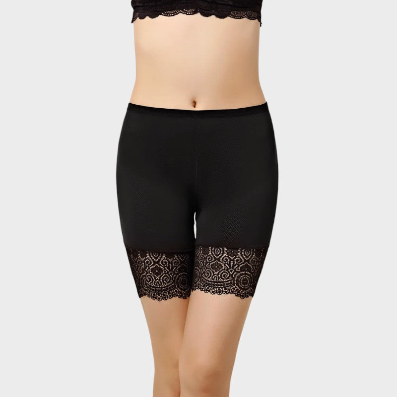 Short fin sous robe - Noir / Taille unique (60 95kg)