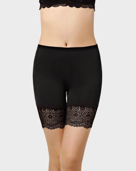 Short fin sous robe - Noir / Taille unique (60 95kg)