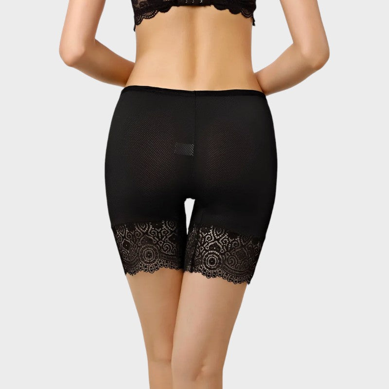 Short fin sous robe - Noir / Taille unique (60 95kg) dériere