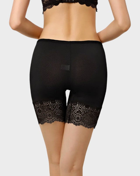 Short fin sous robe - Noir / Taille unique (60 95kg) dériere